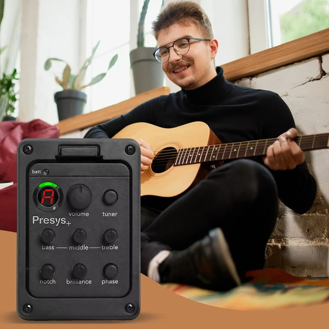 Pickup Chitarra Acustica Fishman ISYS | Con Preamplificatore EQ E Tuner Integrato - Foto 7