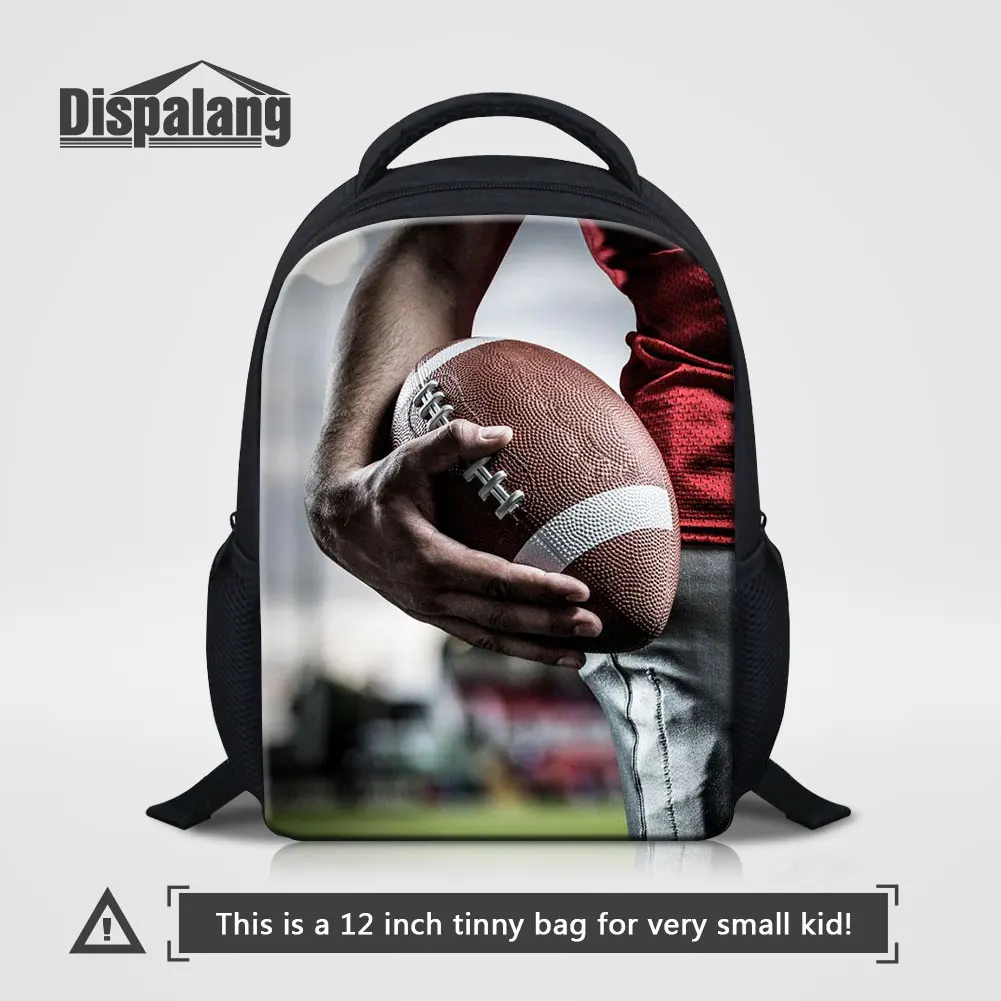 American Rugbyball Football Custom Logo School Bag For Little Boys 12