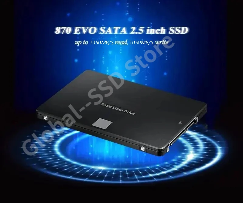 SATAIII SSD 870 EVO 2.5 ġ ָ Ʈ ̺, Ʈ PC PS5 , б 7450 MB/S  ϵ ̺ SSD, 1TB, 2TB, 4TB