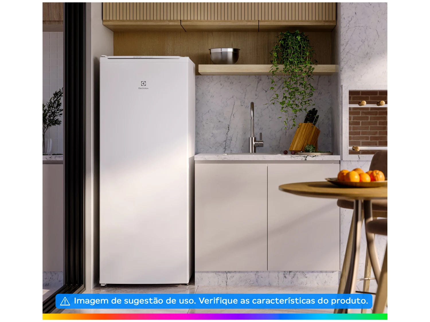 Freezer Vertical Electrolux 1 Porta 197L FEI23 7851261 - 220V 2