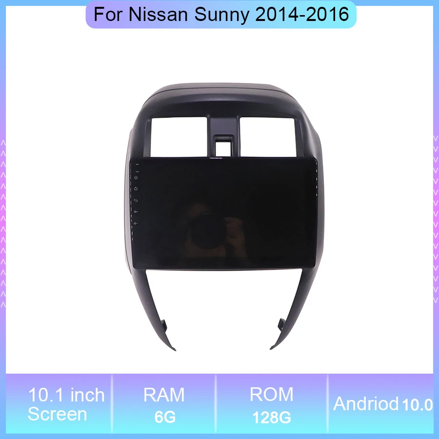 

10.1'' Android 10 Car Radio Multimedia For Nissan Sunny 2014-2016 Auto Stereo Video Player Navigation GPS