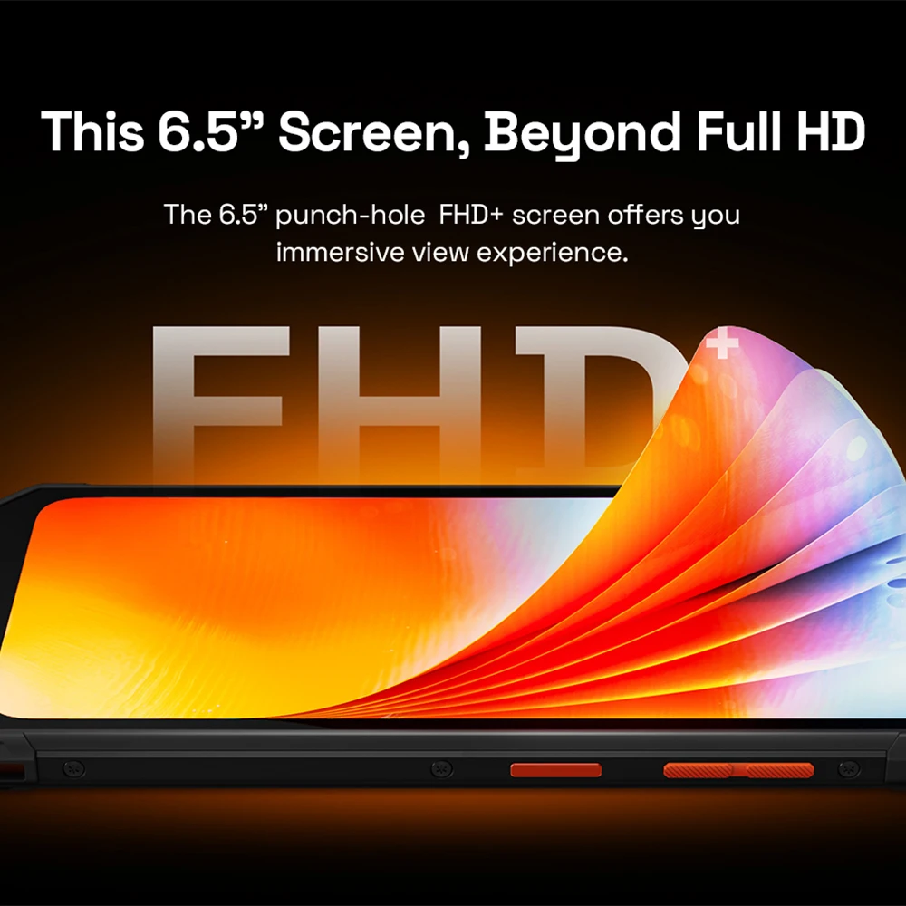 IIIF150 Air1 6.5‘’ FHD+ Rugged Phone IP68&IP69K 6GB +64GB Octa Core Cellphone 20MP Camera Android 12 OS 5000mAh Smartphone NFC 5