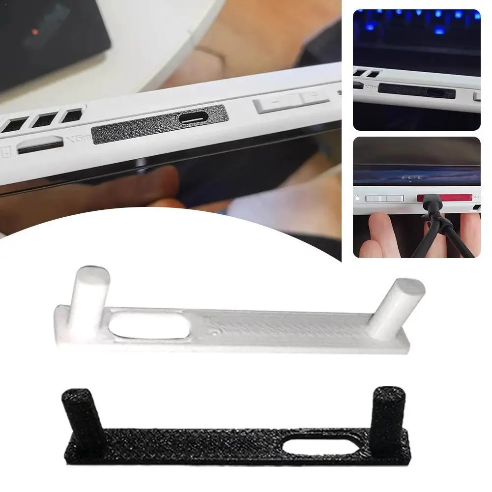 Soft Tpu Dust Plug For ASUS ROG ALLY Handheld Charging Port Protection Cover Stick Locks Accessories Wholesale