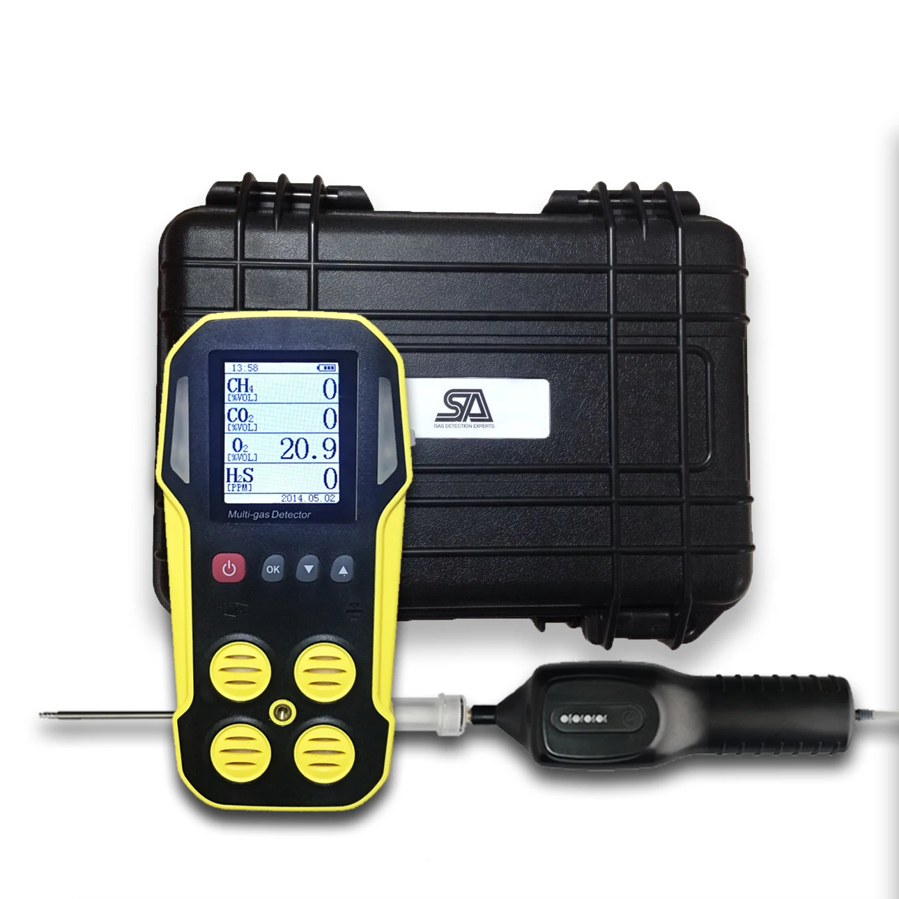 

Portable Biogas Analyzer for Anaerobic Biogas Plant Measurement biogas detector IRCD4