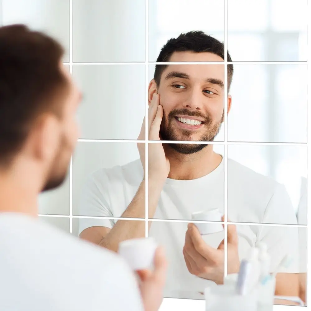 Cuttable Flexible Mirror Sheets Unbreakable Large Size PET Plastic cuttable-flexible-mirror-sheets-unbreakable-large-size-pet-plastic