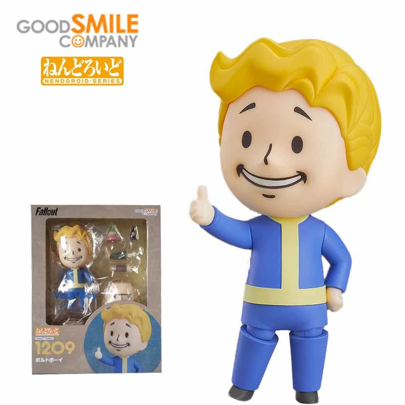 Original Gsc Goodsmile Nendoroid 1209 Fallout Vault Boy Pvc Action ...