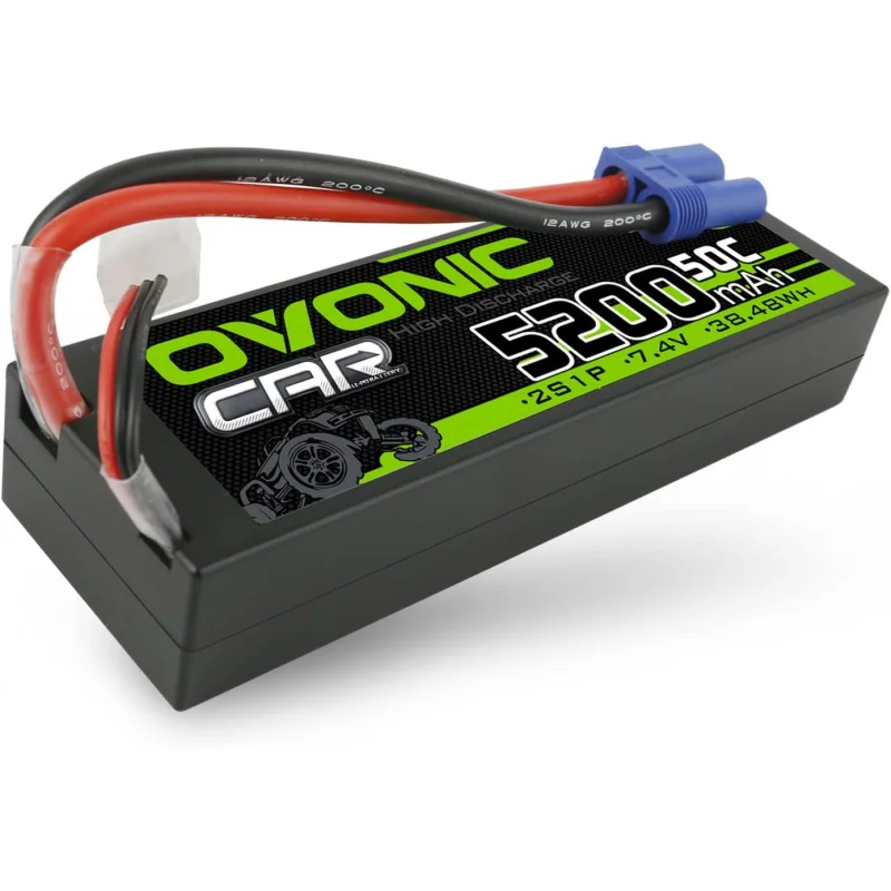 Youme Batterie LiPo 4S 14.8V 5200mAh 50C Prise XT60 pour RC Voiture 2pcs | Batterie LiPo 14.8V 5200mAh, Connecteurs XT60 et T pour Compatibilité Polyvalente, Compatible RC Camion Avion Bateau Drone Youme Batterie LiPo 4S 14.8V 5200mAh 50C Prise XT60 pour RC Voiture 2pcs | Batterie LiPo 14.8V 5200mAh, Connecteurs XT60 et T pour Compatibilité Polyvalente, Compatible RC Camion Avion Bateau Drone
