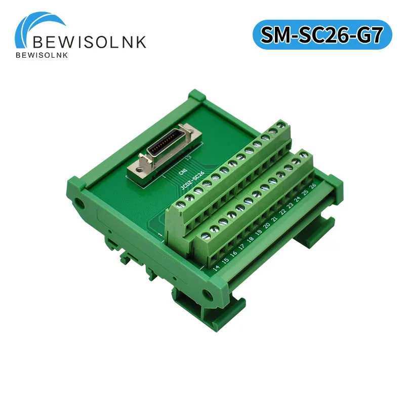 

Винтовая Клеммная колодка сервопривода SCSI 26-полюсная Клеммная колодка MDR26 разветвитель переходная пластина Клеммная колодка