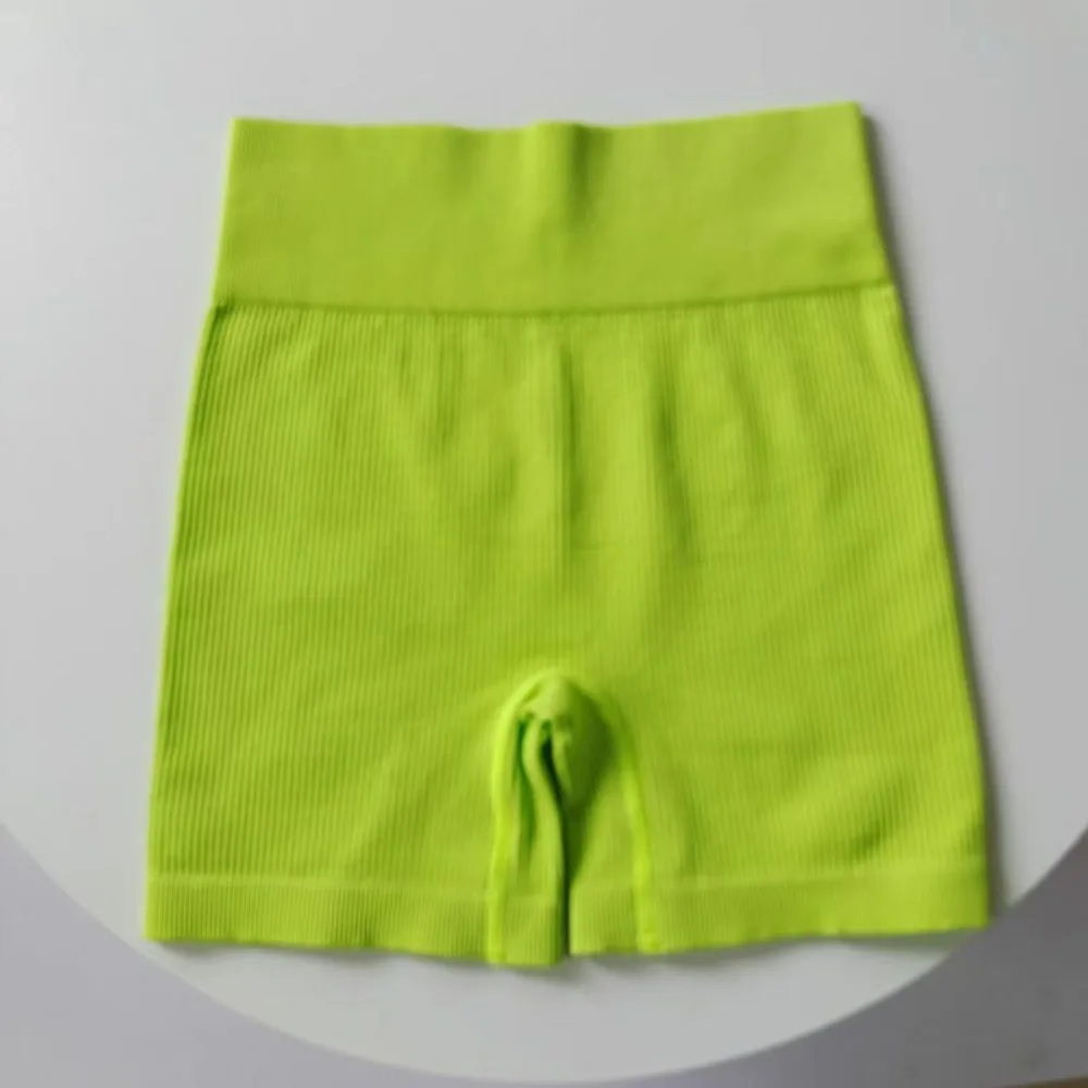 Invisible Crotch Outdoor Sex High-waisted Hip Lift Fitness Shorts Outdoor Running Pants High-elastic Tight Yoga Shorts