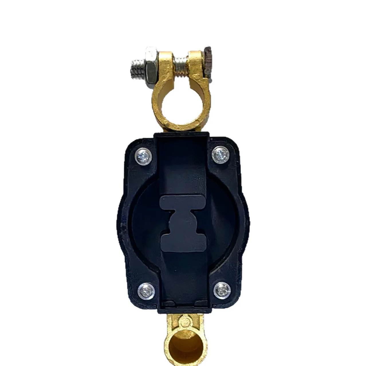 Battery Disconnect Switch Brass Battery Pole Power-off Integrated Switch Car Modification Extension Accessory Power