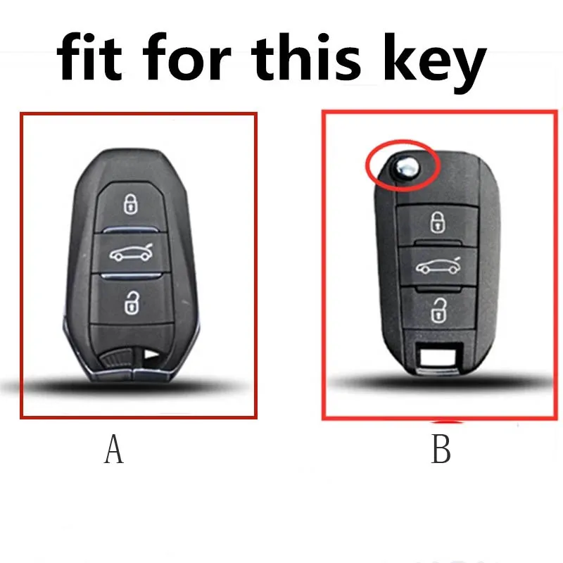 Copertura Della Cassa Chiave dell'automobile Per Peugeot 207 3008 208 308 2008 307 508 5008 407 301 206 Citroen c1 c2 c3 c4 grand picasso c5 ds 3 5 Auto - S40d35b1f59e44491beb0eee59a8a9c54j