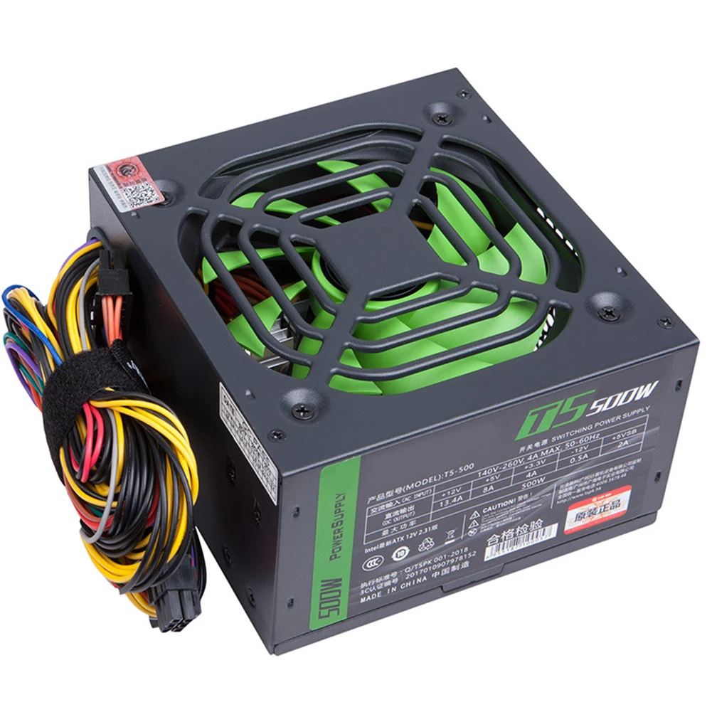 Silent Gaming pc Módulo de Alimentação Dual 6pin Atx Fonte de Alimentação Sata Six Protection Desktop pc Computador - Imagem 5