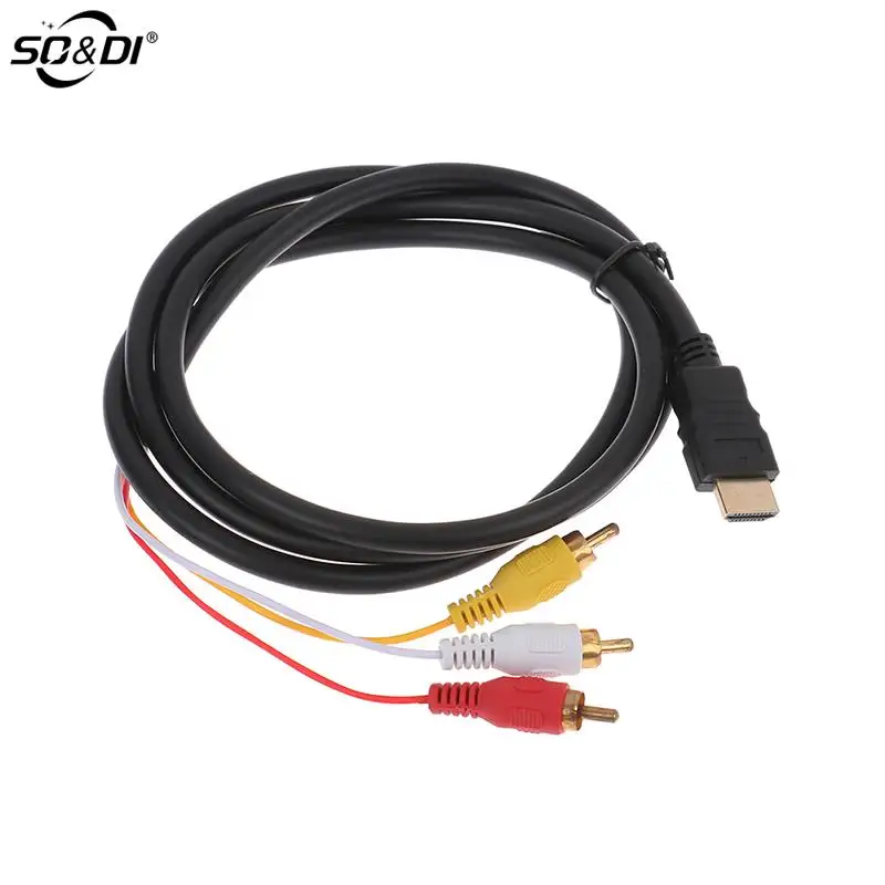 1.5m    Ʈ AV  ̺, HDTV,  HDMI, 3 RCA ׷  Ʈ ȣȯ, TV 