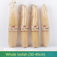 One Whole Shower Loofah About 30-40cm 100% Natural SPA Beauty Bath Sponge Body Scrubber puff Exfoliating Lofa Loofa Luffa Loffa 1