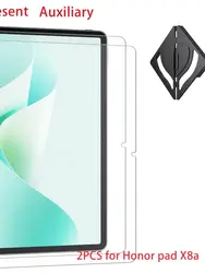 Premium Tempered Glass Screen Protector - 2 - Pack, 11 - Inch, Clear Film for Enhanced Device Protection (2PCS honorx8a 11inch)