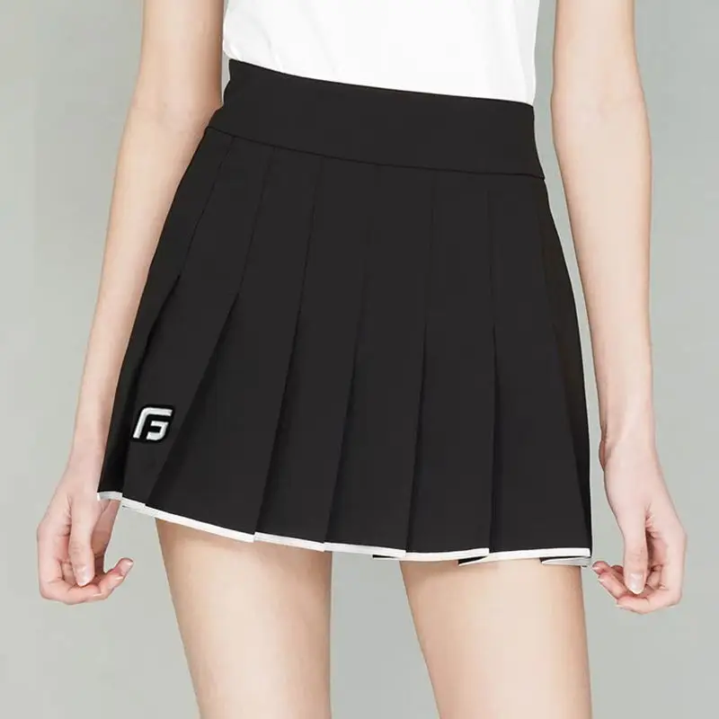 Golfist Golf Women's Summer Autumn Short Pleat Skirt High Waist Slim Fit Outdoor Sports Skirt Tennis Women's Apparel