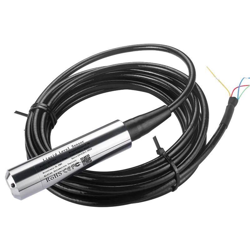2m 3m 5m 6m 10m 15m Hydrostatic Liquid Level Transmitter for Tank Water RS485 4-20mA 0-3.3V Liquid Level Sensor DC24V Transducer