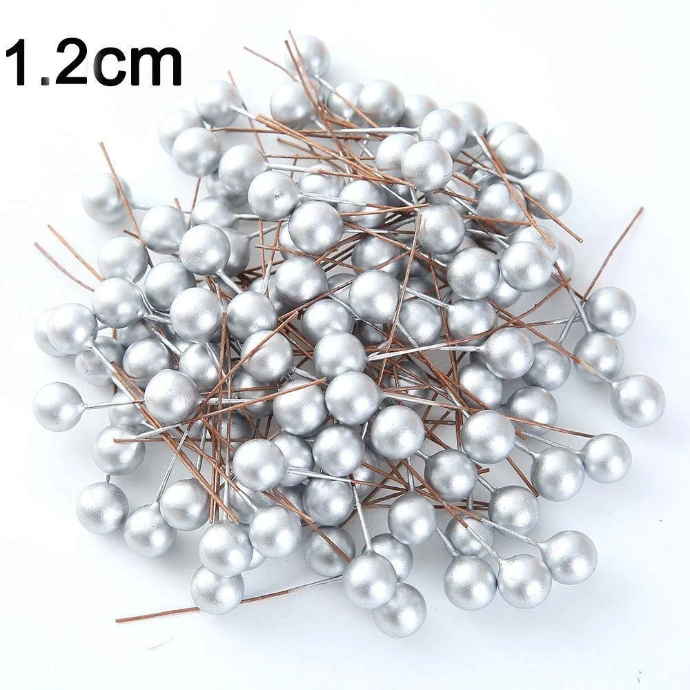 50 Stücke Weihnachtsdekoration Gold Rot Beere Weihnachtsbaum Ornamente für Wohnkultur Navidad Neujahr Geschenke 2026 Girlande DIY Zubehör – Detail 13