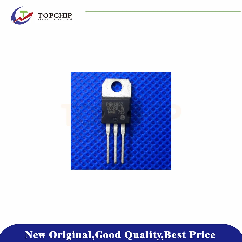 

10 шт. новый оригинальный STP6NK90Z P6NK90Z STP6NK90ZFP 1 шт. snchannel TO-220 mosfet