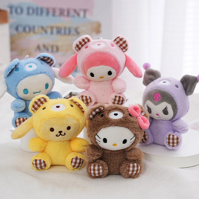 Kawaii Sanrio Plush Keychain Doll