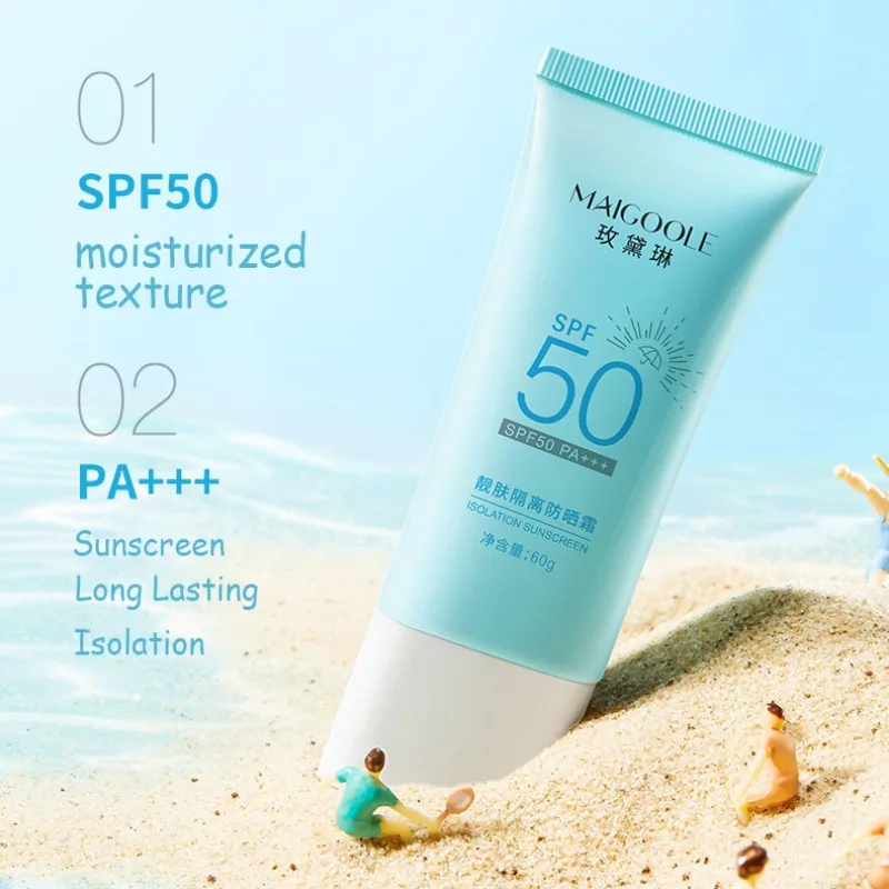 Facial Body Sunscreen Long Lasting UV Protector Moisturizing Repair Facial Skin Protective Cream Waterproof Sun Cream Isolation