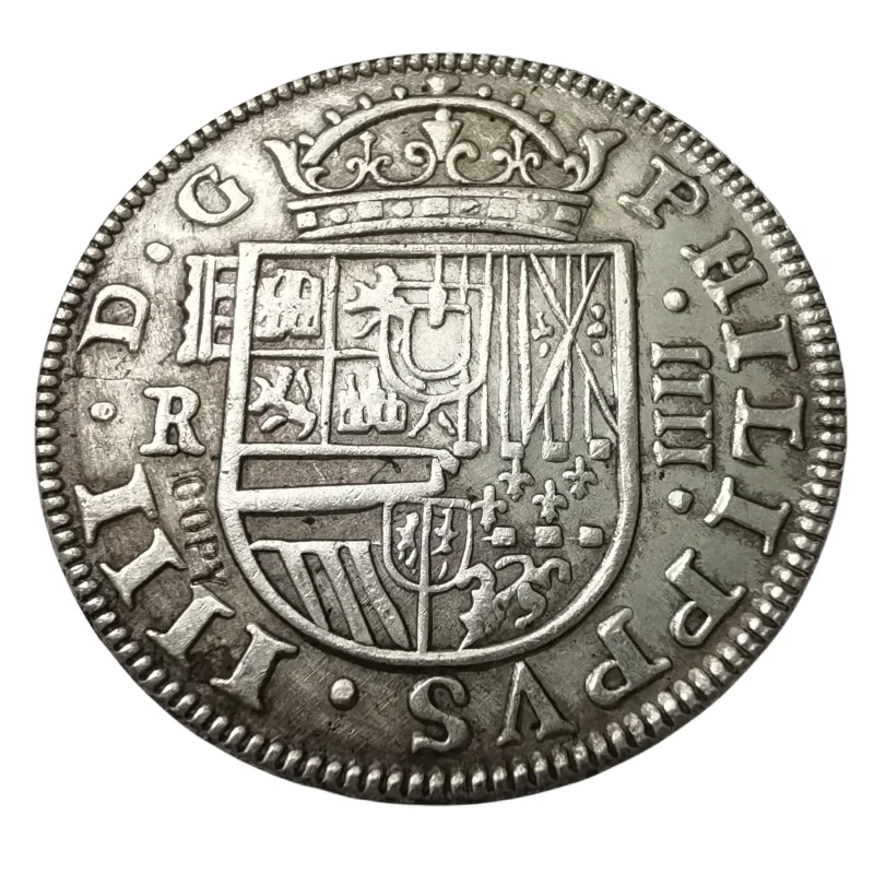 

Испания 4 Реала-Felipe IV копия монет 13 даты на выбор