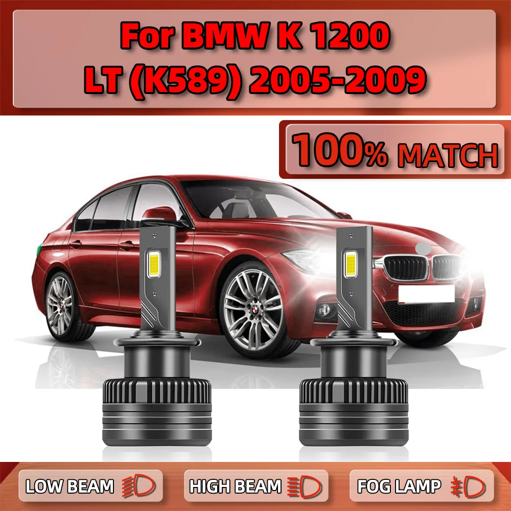 

D2R LED Headlights Bulbs Canbus 25000LM Two-sided CSP Chip Car Lamp Xenon HID For BMW K 1200 LT (K589) 2005 2006 2007 2008 2009