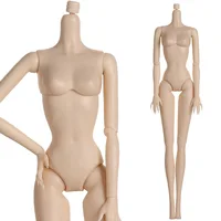 30cm Doll's Body Supermodel Body Accessories with Multi Joint White / Tan Skin DIY Girl Toy 2