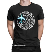 Phonetic Alphabet Airplane Pilot T-Shirts For Men Flying Aviation Cool Premium Cotton Tees Manga Tops T Shirts Birthday Gift