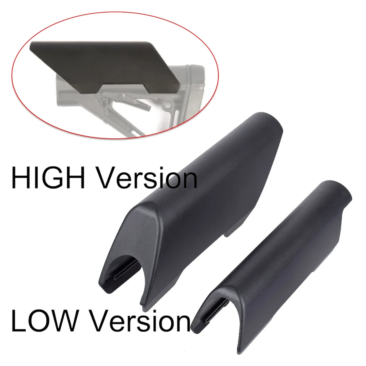 

Tactical CTR Cheek Riser Low High Version Nylon Hunting Gun For SVD AR15 AK M4 Application Update Airsoft Weapon Accessories