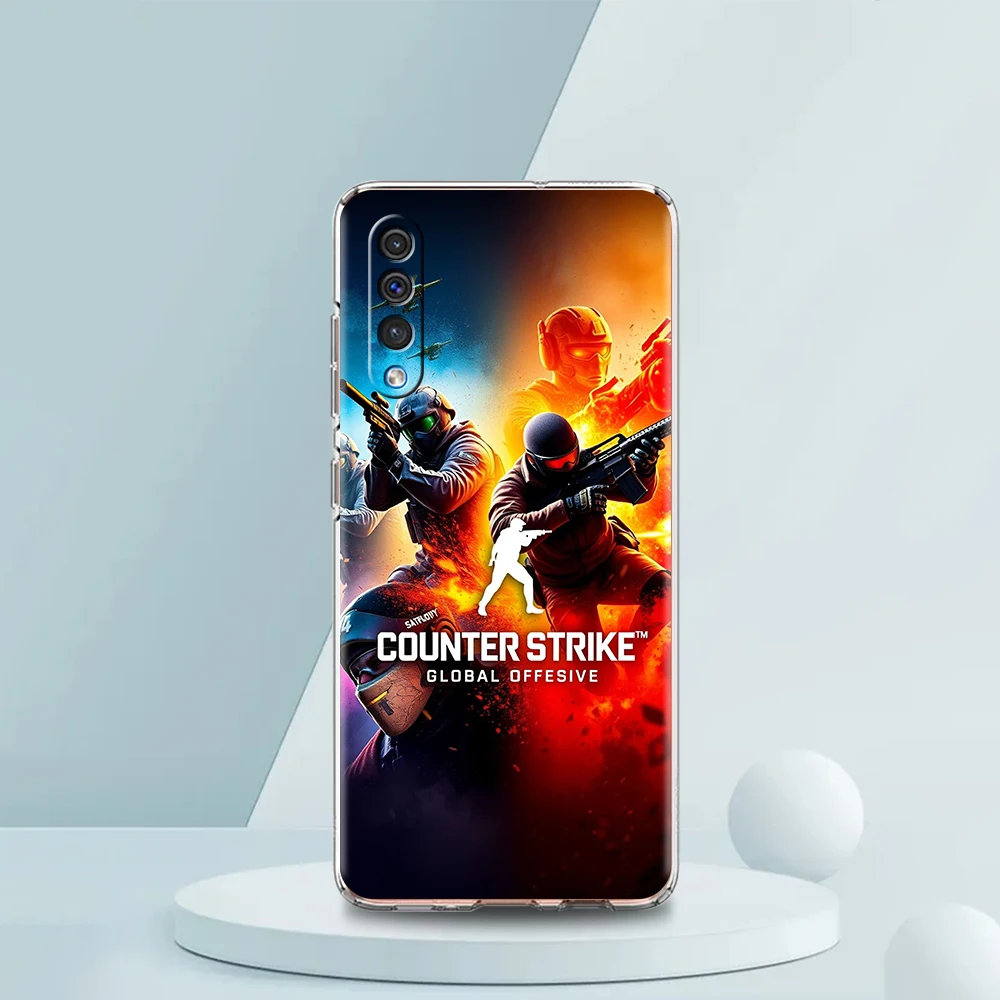 Counter Strike CS GO Hot Game Transparent Phone Case for Samsung Galaxy A16 A14 A12 A22 A24 A42 A02 A03S A06 A30 A40 Soft Cover – Detail 2