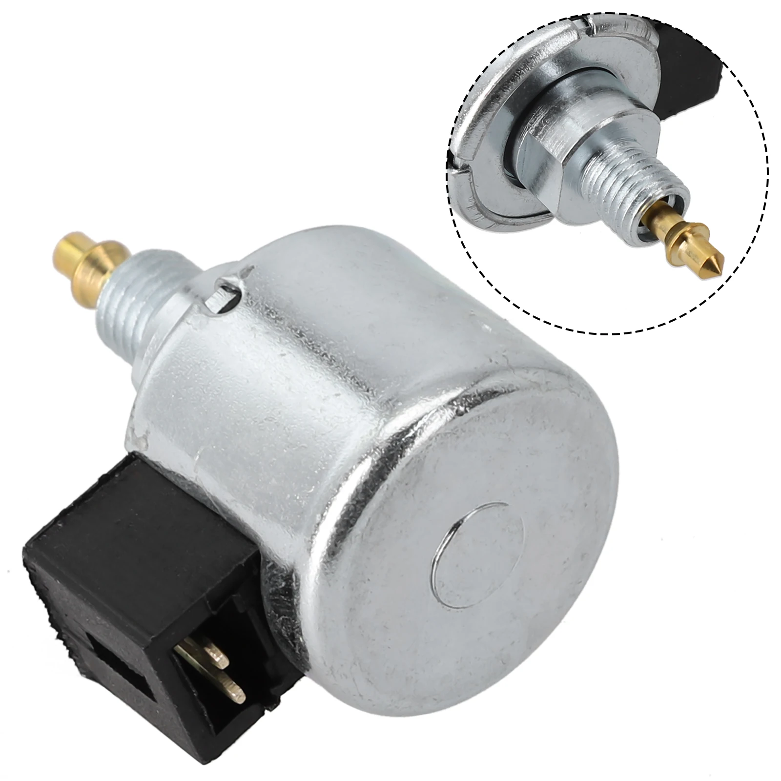 

Metal Solenoid Valve Lawn Mower Parts Fuel Shut-Off Garden Power Tool Solenoid Valve Stop The Flow Of Fuel 846639