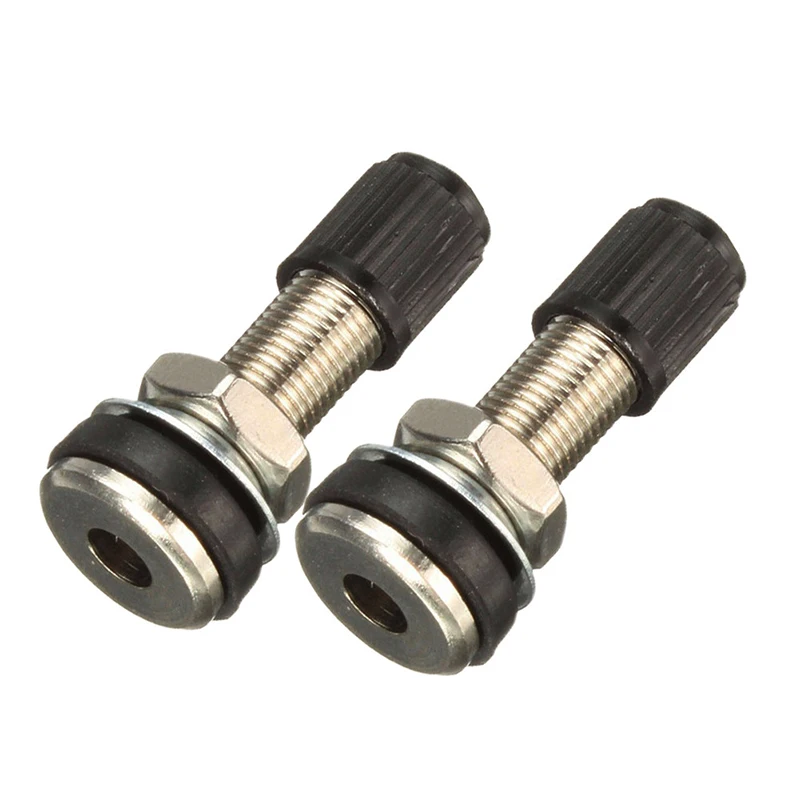 วาล์วล้อรถจักรยานยนต์ 32mm-รถจักรยานยนต์สกู๊ตเตอร์จักรยาน Quad Tubeless Mountain ยางวาล์ว 1