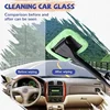 Car Window Cleaner Brush Kit Windshield Cleaning Wash Tool Inside Interior Auto Glass Wiper With Long Handle 5