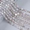 10-11mm Coin Shape Natural Freshwater Loose Wholesale Flat Bead Strand Pearl 1