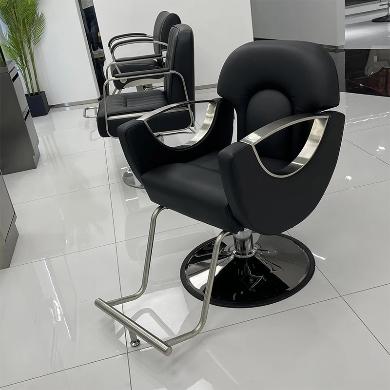 Nail Tech Stool Barber Chair Tattoo Footrest Stool Hydraulic Styling Barber Chair Modern Sofy Do Salonu Beauty Furniture HDH
