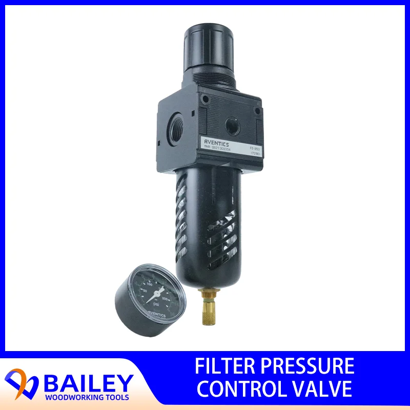 

BAILEY 1PC 4-011-04-0693 Original Aventics Filter Pressure Control Valve NL4 G1/2 for Homag Machine Woodworking Tool 0821300354