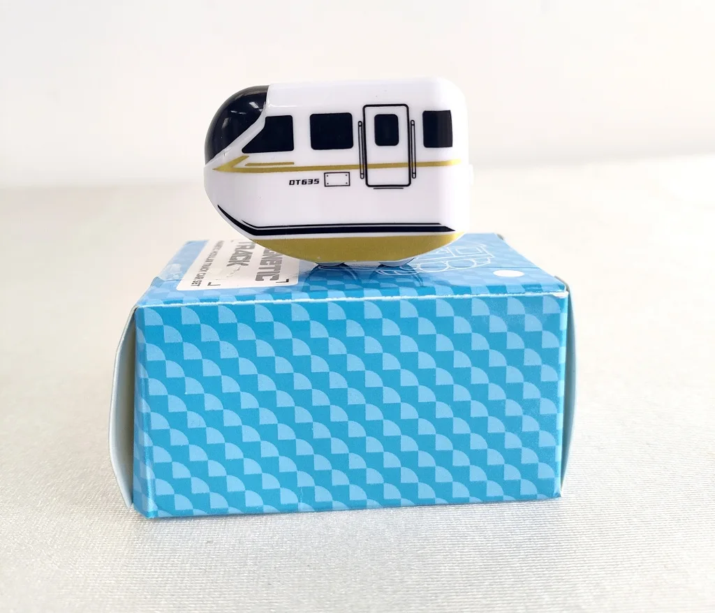 Electric magnetic suction magical track cube children's versatile magnetic assembly track toy car gift Assembling a racing track