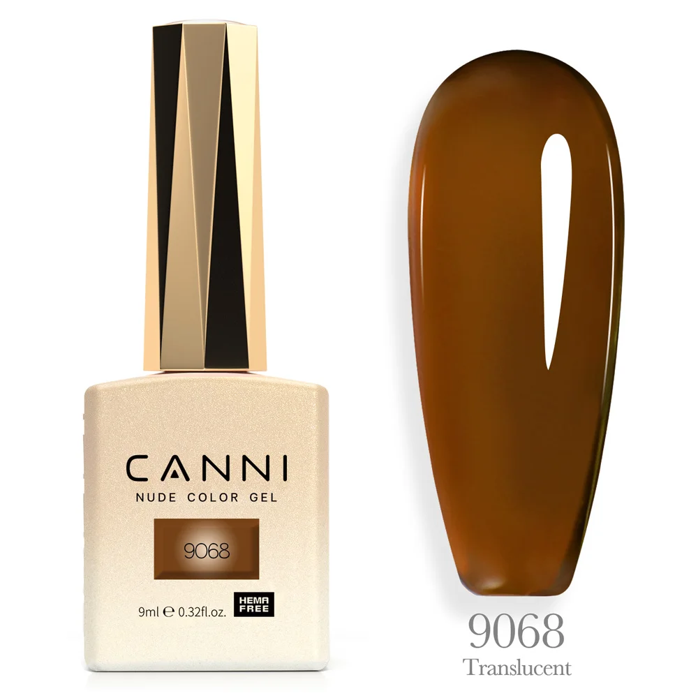 Canni HEMA-Free TPO-Free Transparent Nude Jelly Nail Gel Lacquer - 9ml