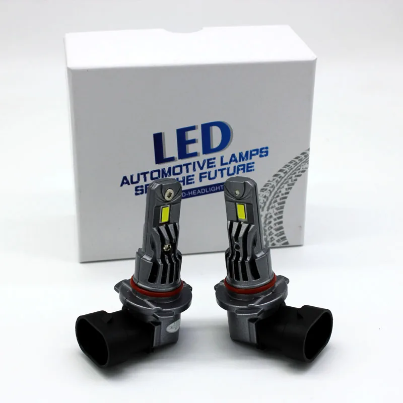 HB4 9006 9005 HB3 LED 헤드라이트 키트 콤보 2 개 전구, 6500K 하이 로우 빔, 슈퍼 화이트 브라이트