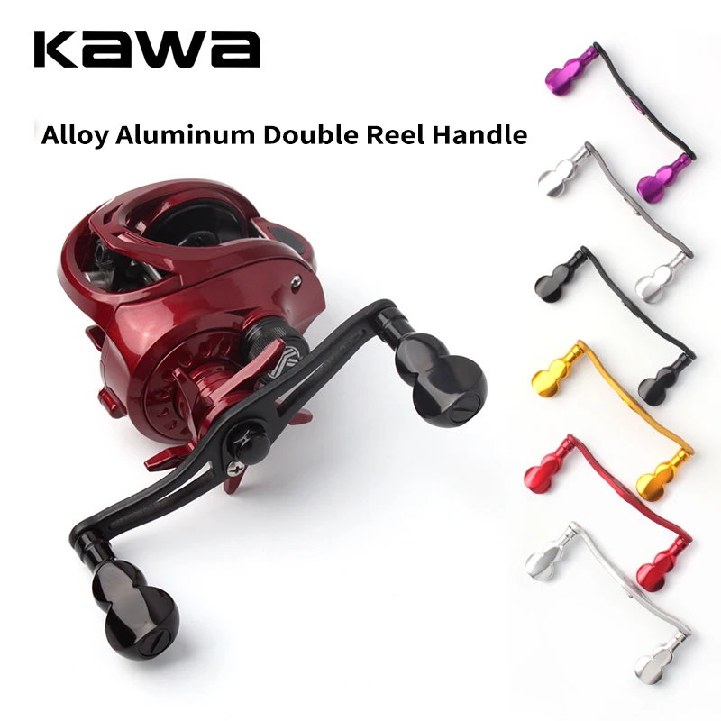 Kawa 1pc Fishing Reel Handle 110mm Long Metal HandleAlloy Knob For A/D/S Casting Fishing Reel For Promotion DIY Tackle Accessory