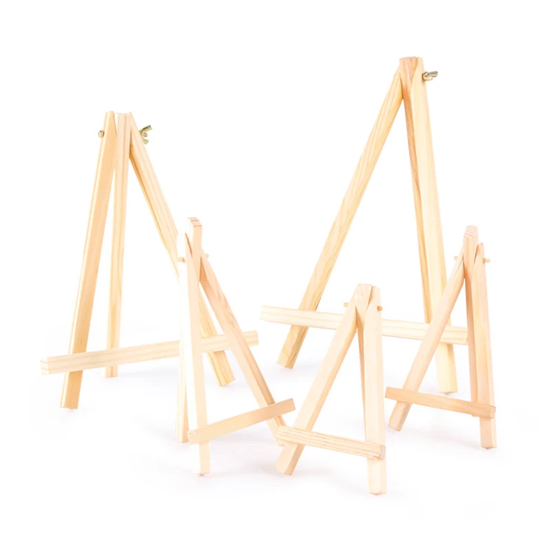 10Pcs Mini Easels Desktop Easel Holder Stand Adjustable Tripod Display  Holder Wedding Party Supplies for Painting Photos - AliExpress
