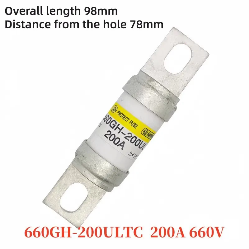 660GHX125 660GH-100A80A63A40A160A250A315ULTC 350A32A 660V 과부하 보호 ULTC 퓨즈 튜브 새롭고 오리지널 브랜드의 새로운 버전