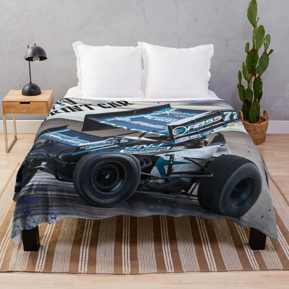 

Big 410 Sprint Car Throw Blanket Polar blanket Bed Fashionable Blanket Plaid Sofa Throw Blanket Luxury Throw Blanket