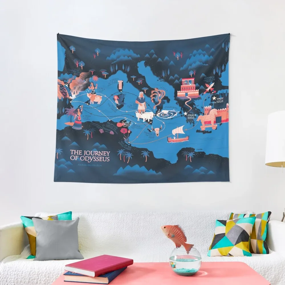 

Odyssey Map - Constellation Tapestry Aesthetics For Room Cute Decor Tapestry