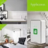 Pluggable Air Purifier Negative Ion Generator Filterless Ionizer Purifier Clean Allergens,Pollutants,Mold,Odors-EU Plug 3