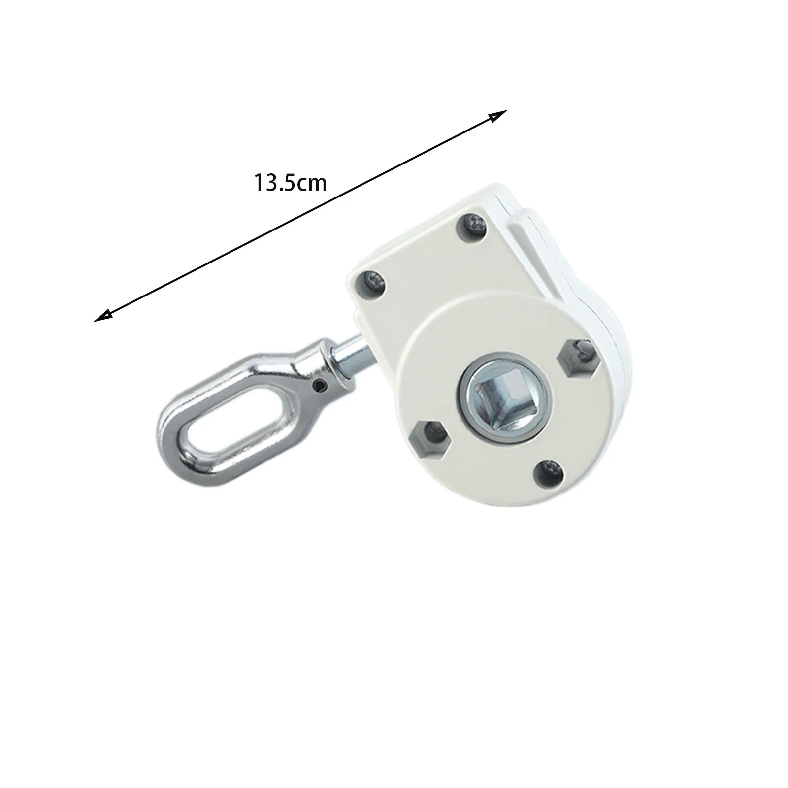 Gancho Anillo Para Toldo Con Manivela - Aleación De Aluminio - Rosca M10 - 62mm Para Elevación De Toldos Exteriores