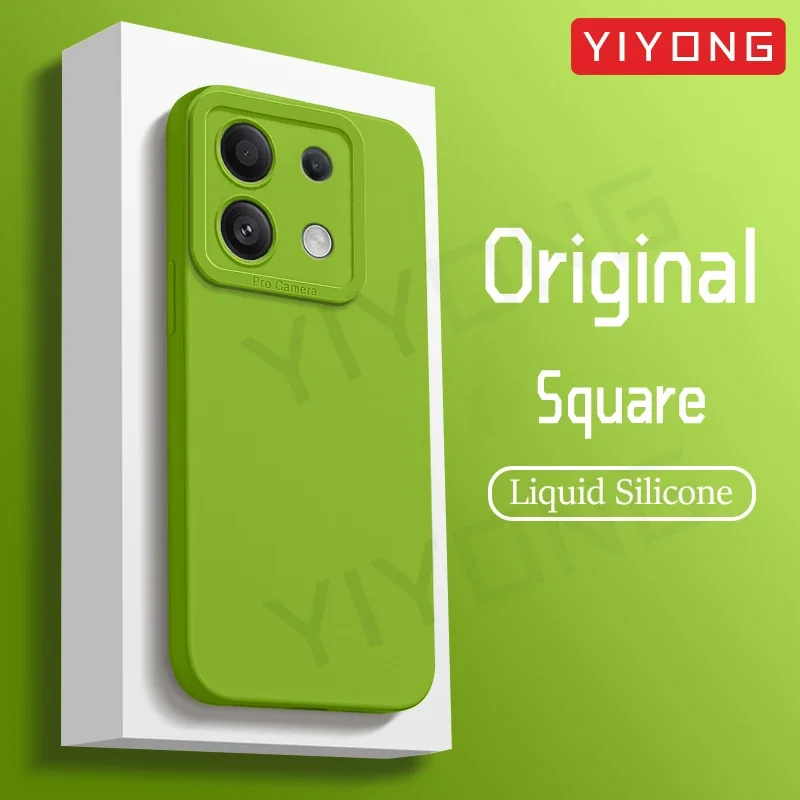 Silky Liquid Silicone Soft Phone Case - YIYONG