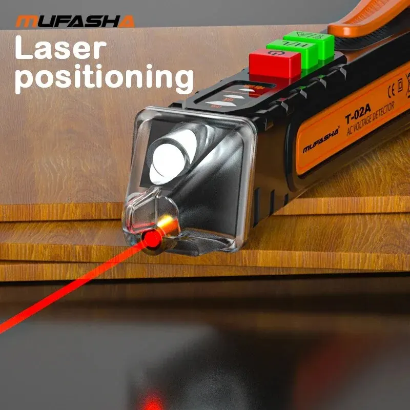 Rilevatore Di Tensione Senza Contatto Penna Elettrica Tester Di Tensione CA Rilevatore Di Punti Di Interruzione Intelligente 12-1000 V - Foto 13