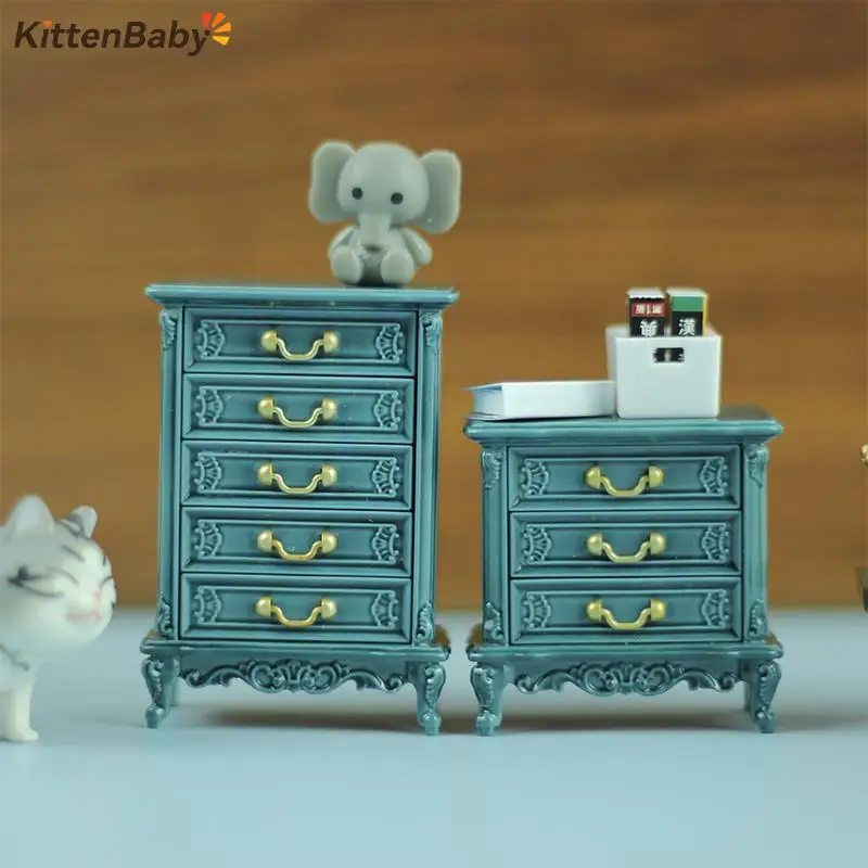 DIY Dollhouse Nightstand - at home with Ashley